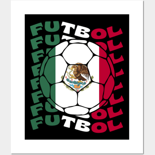 Futbol Mexico Posters and Art